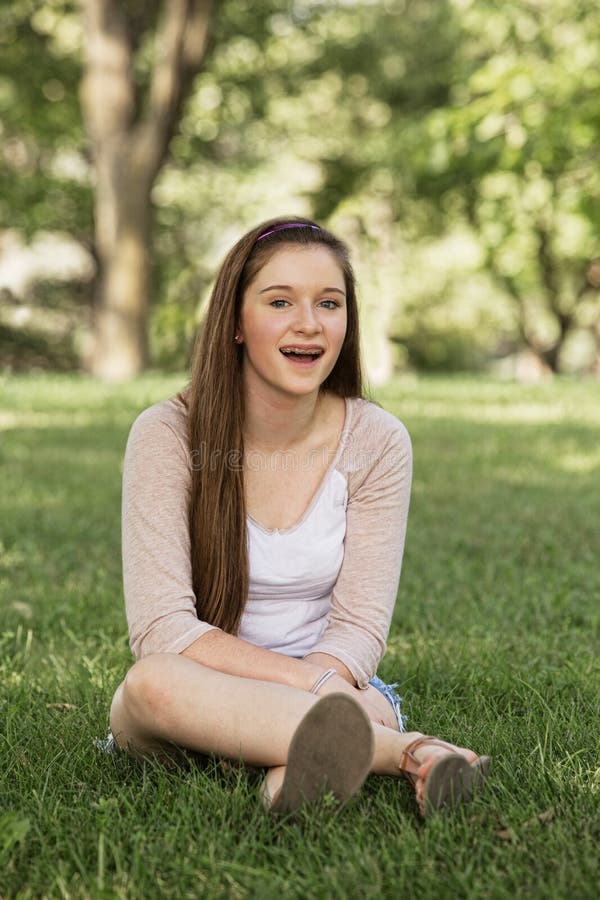 Laughing Teen Girl