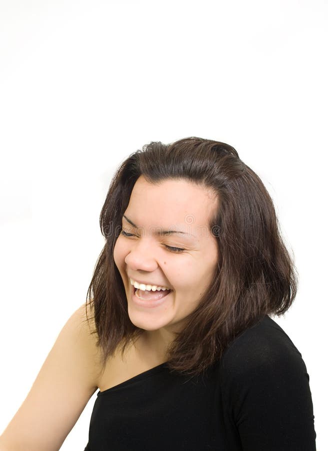 Laughing woman