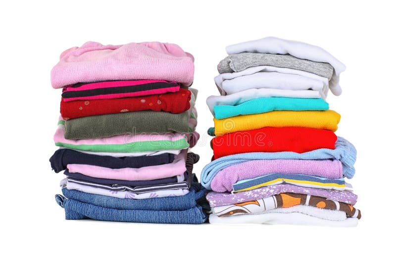 Laundry stock image. Image of pile, housework, wash, service - 12424807