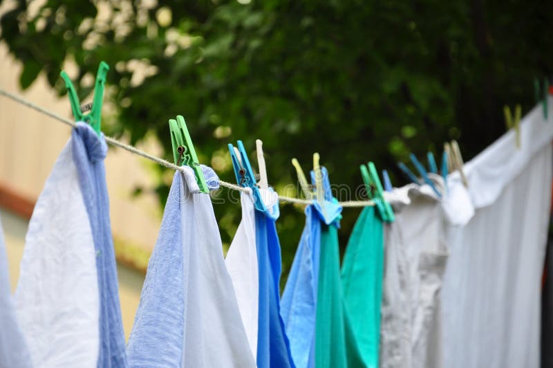 Laundry royalty free stock photo