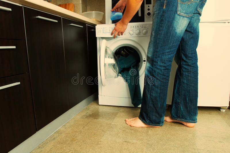 Laundry stock photo. Image of dirty, jeans, laundry, order 3686908