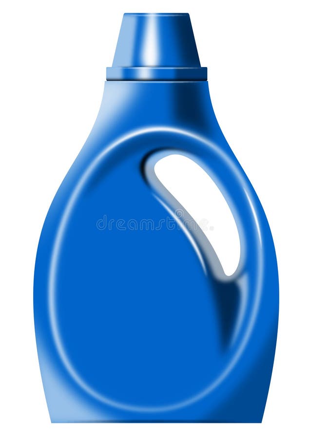 Laundry detergent bottle