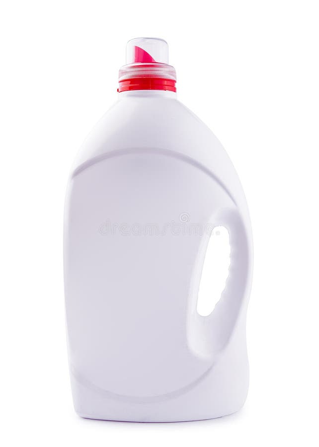 Laundry Detergent Plastic Bottle Isolated Stock Image Image of object