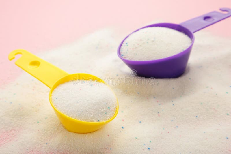 Laundry Detergent Powder for Washing Machine and Plastic Scoop for