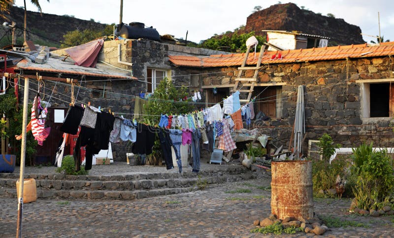 Laundry Drying, Clothes, Colorful Pins, Home, Cape Verde stock image Laundry Drying, Clothes, Colorful Pins, Home, Cape Verde stock image