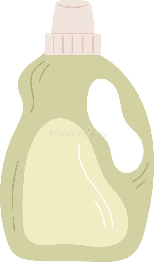 Laundry Gel Bottle stock illustration. Illustration of liquid 299870598