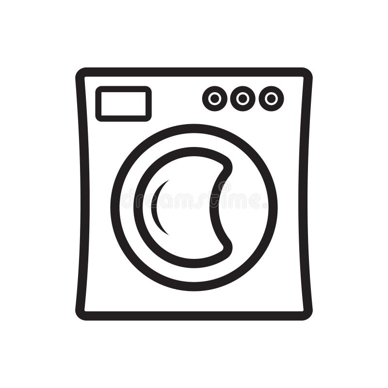 Vector illustration of the laundry service