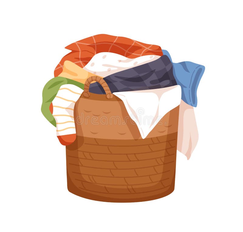 Outline Drawing Laundry Basket Stock Illustrations – 162 Outline Drawing  Laundry Basket Stock Illustrations, Vectors & Clipart - Dreamstime