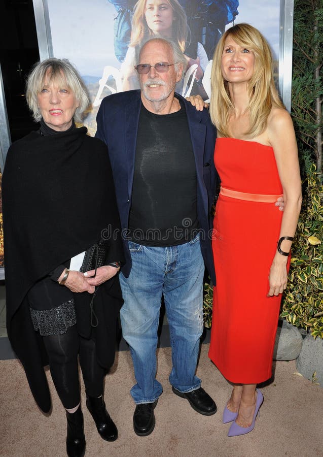 Laura dern&bruce dern fotografĂa editorial. Imagen de fama 174412072