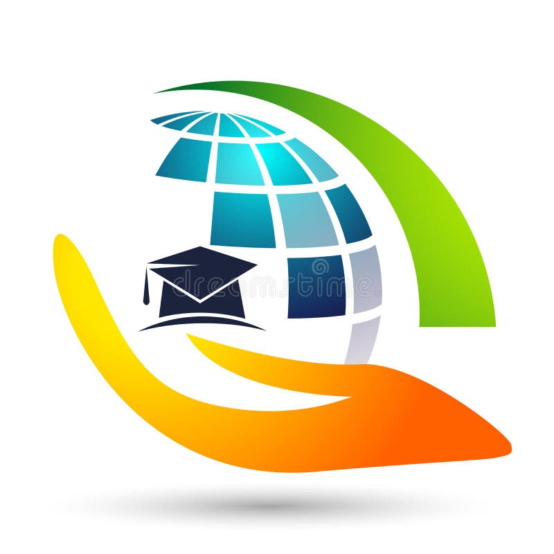 Laurea laurea laurea laurea palmare persone logo mondiale icona di successo studenti laurea laurea laurea elemento icona su fondo royalty illustrazione gratis