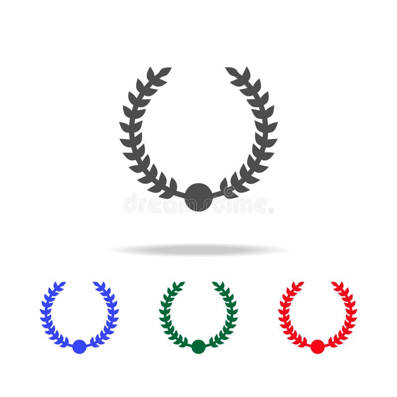 Laurowe wianek ikony Elementy sporta element w wielo- barwionych ikonach Premii ilości graficznego projekta ikona Prosta ikona dl ilustracji Laurowe wianek ikony Elementy sporta element w wielo- barwionych ikonach Premii ilości graficznego projekta ikona Prosta ikona dl ilustracji
