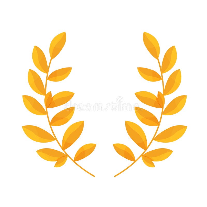 Laurowy wianek liście, nagroda, symbol chwała, zwycięstwo, pokój ilustracji Laurowy wianek liście, nagroda, symbol chwała, zwycięstwo, pokój ilustracji