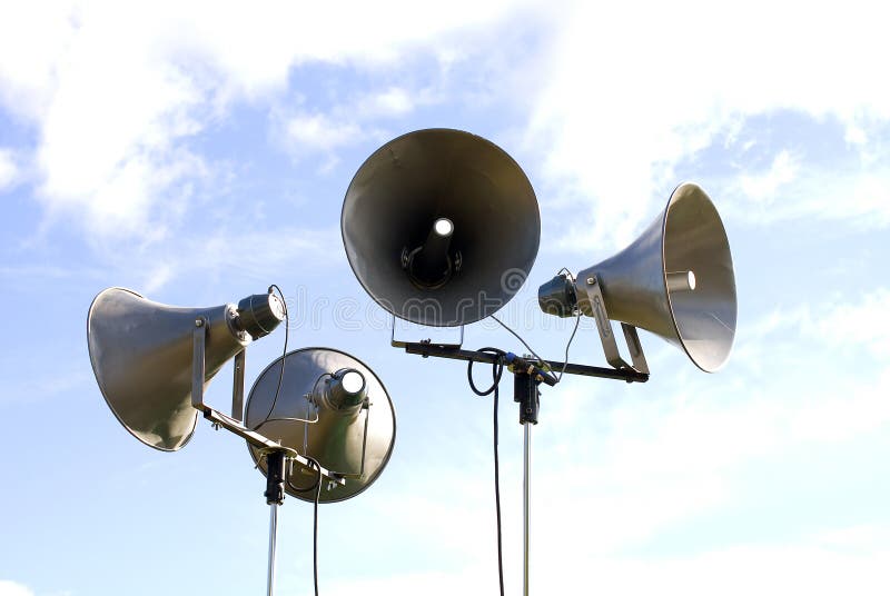 Lautsprecher lizenzfreies stockbild Lautsprecher lizenzfreies stockbild