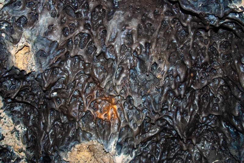 Lava Dripping congelato immagine stock Lava Dripping congelato immagine stock