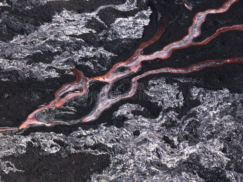 Lava flow at Hawaii Volcano National Park