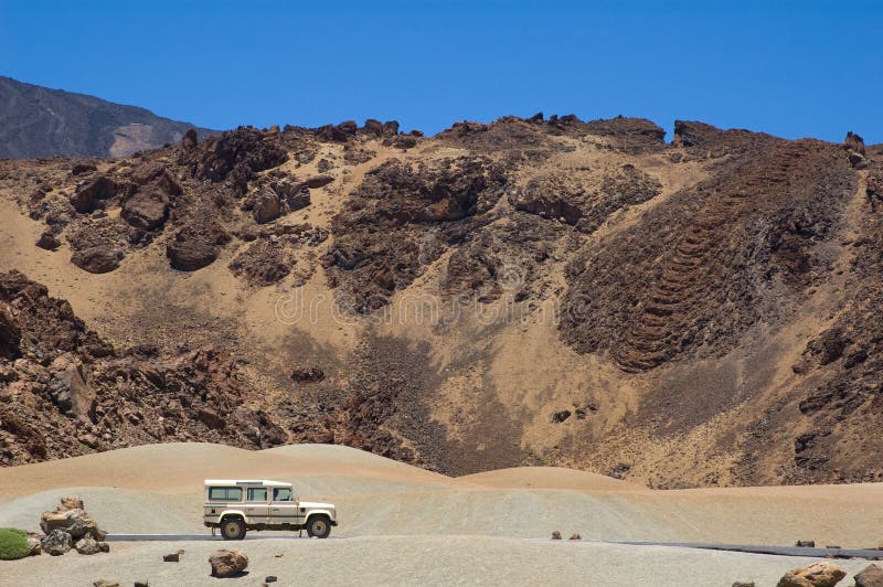 Lavaberg Pico del Teide royalty-vrije stock fotografie