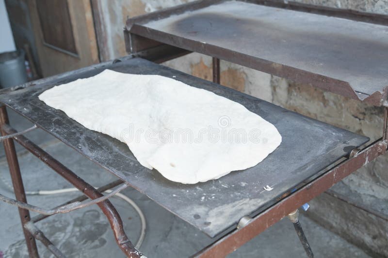 Lavash de pão armenino. alimentos saudáveis fotografia de stock royalty free