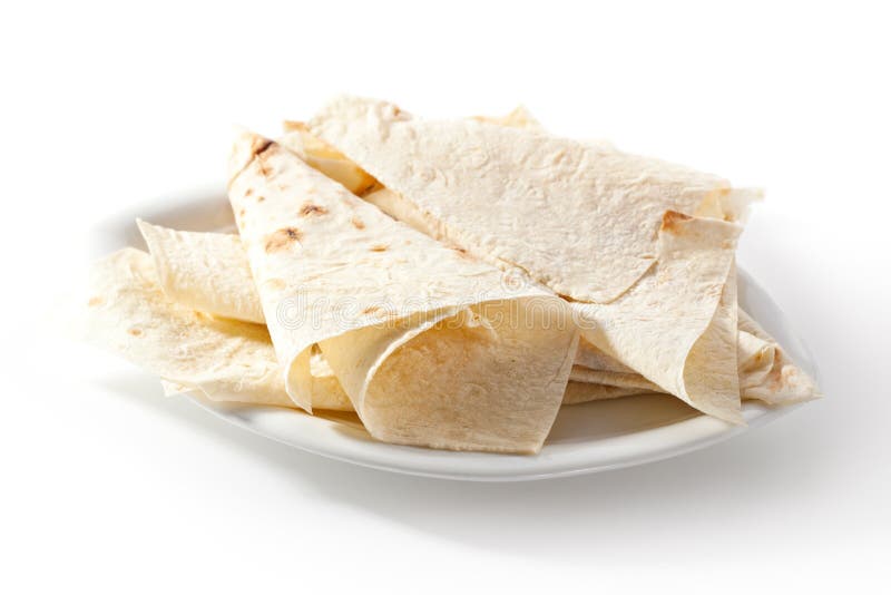 Lavash. Pão arménio fino fotos de stock