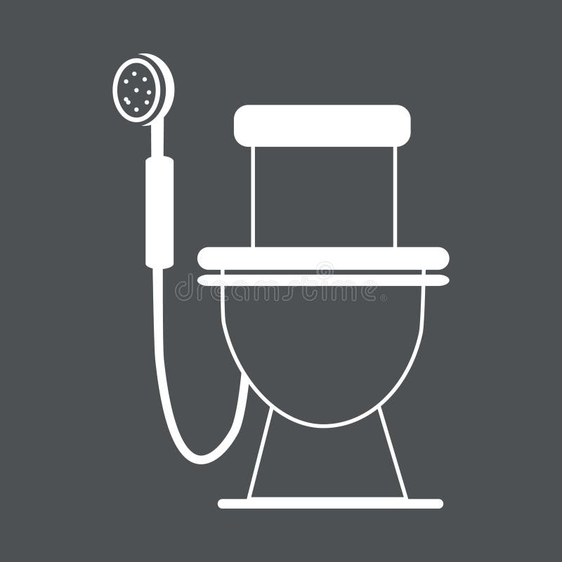 The lavatory vector stock vector. Illustration of water 121980915