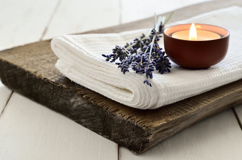 Lavender aroma theraphy stock image. Image of therapy 42655829