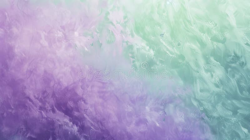 Un fond de levănțică cu un gradient de la levănțică la verde de mentă, amestecând două calme răcoroase stock photos