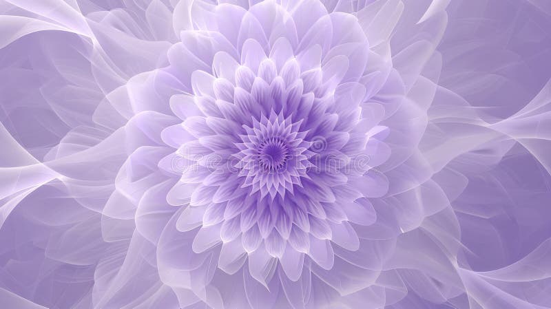 Un fond de lavandă cu gradient radial care se traduce dintr-un centru de lavandă adâncime într-un centru de lavandă stock photo