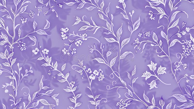 Un fond de levănțică cu un model floral subtil care prezintă contururi delicate de flori de levănțică royalty free stock photography