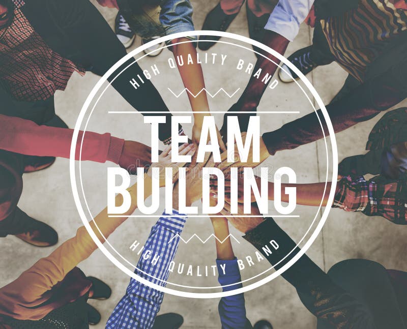 Lavoro di squadra Concep di Team Building Collaboration Connection Corporate