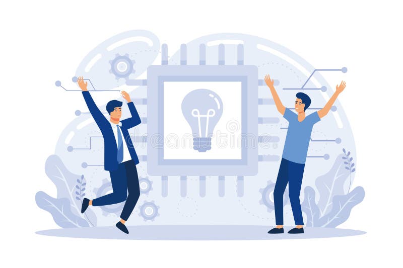 Lavoro di squadra risolvere problemi complessi combinando talenti diversi illustrazione vettoriale