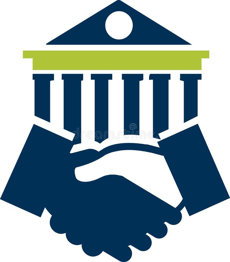 Law and Attorney Logo Concept Stock Vector Illustration of civil