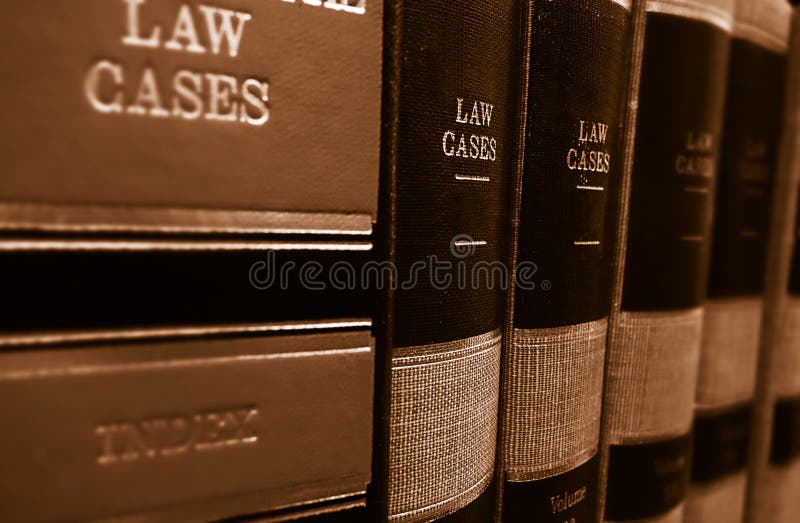Law books on a shelf stock image. Image of school, court - 52742093