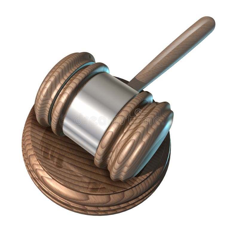 Law court mallet stock illustration. Illustration of legality 12837104