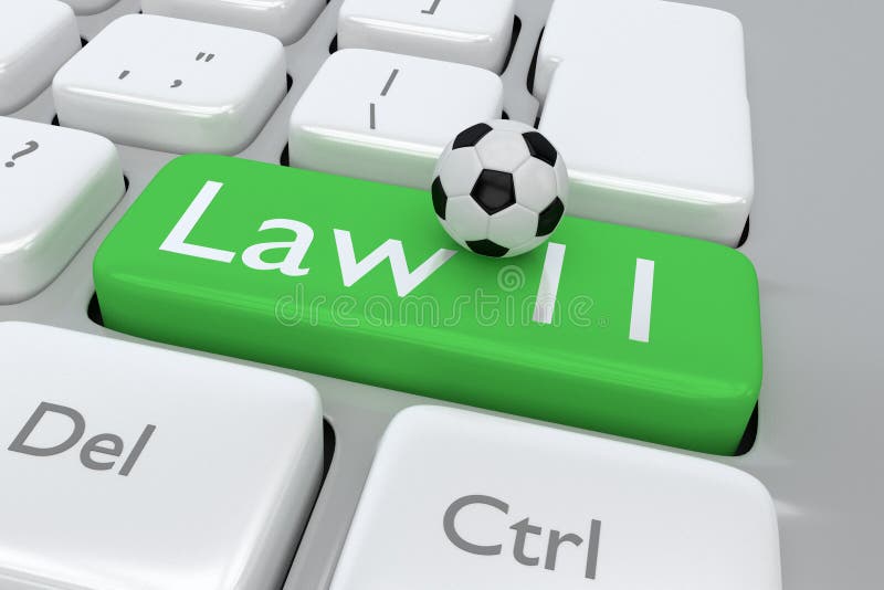Law 11 Football Stock Illustrations – 2 Law 11 Football Stock