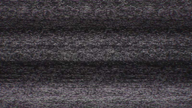 Lawaai van de het Pixelsneeuw van het televisiescherm het Digitale