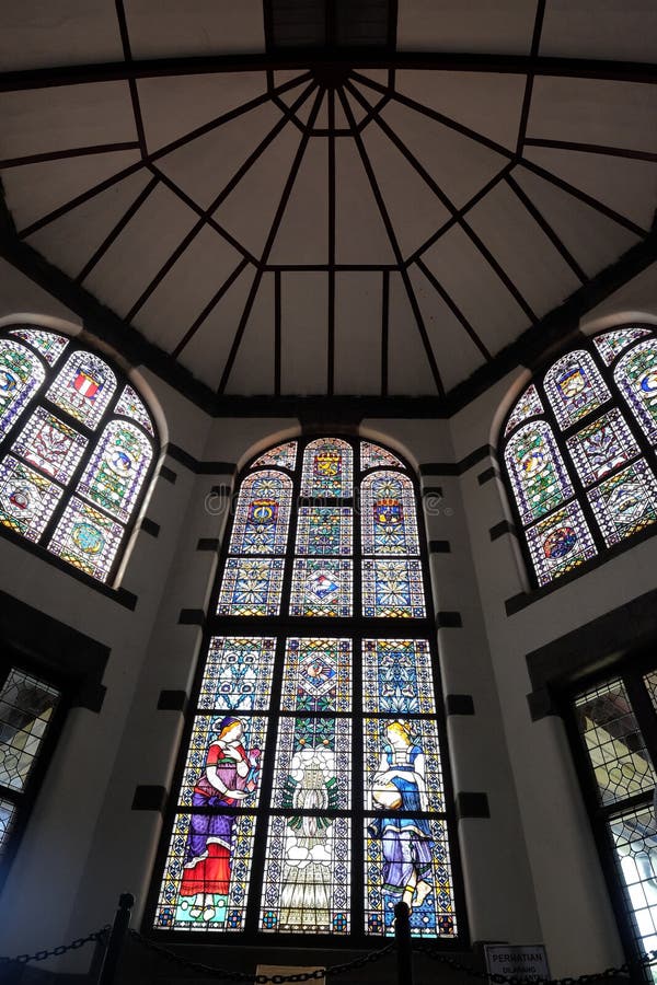 Lawang Sewu, un ancien bâtiment de style Art déco photos stock Lawang Sewu, un ancien bâtiment de style Art déco photos stock