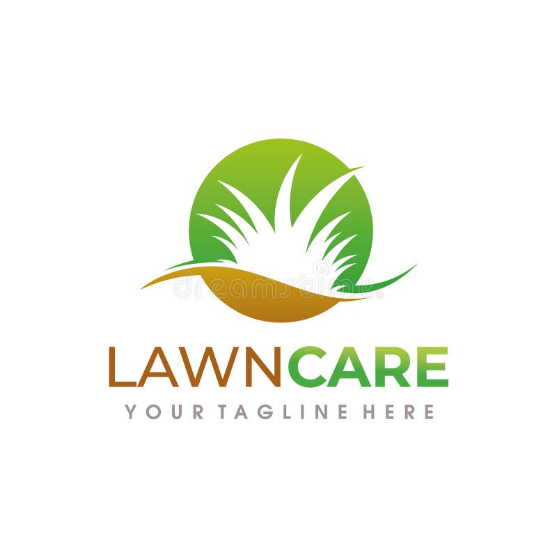 Lawn Care Logo. Lawn Services Logo Design Vector Stock Vector ...