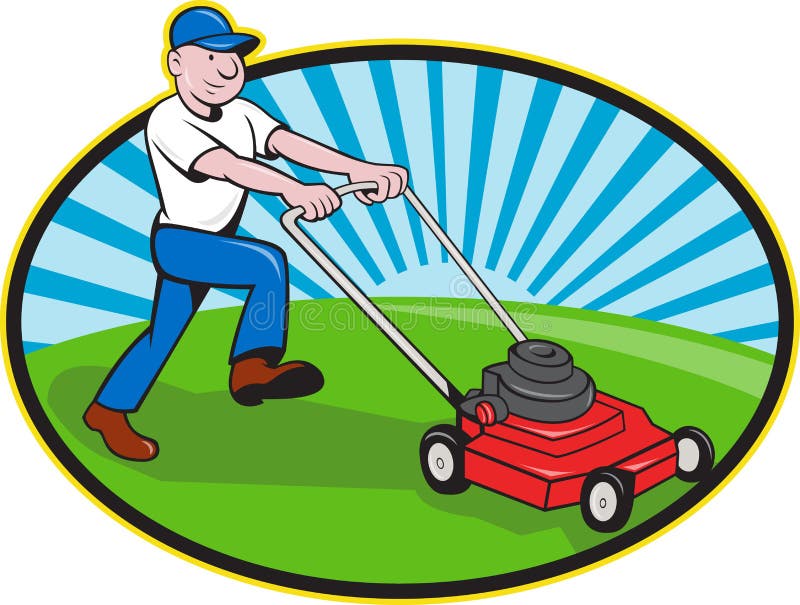 Lawn Mower Stock Illustrations 10 018 Lawn Mower Stock Illustrations Vectors Clipart Dreamstime