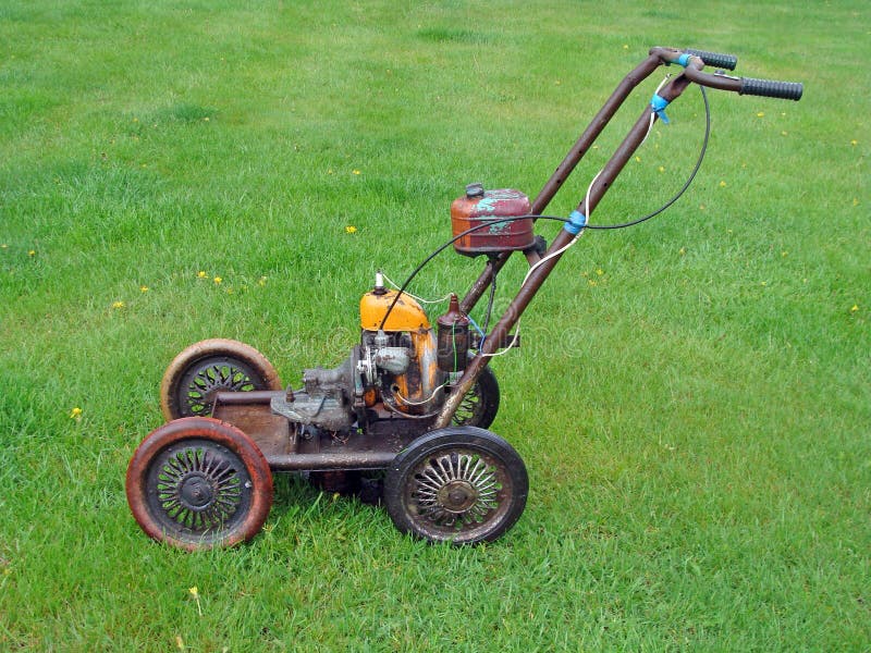 Lawn mower 3 stock photo. Image of illustrative, decorative