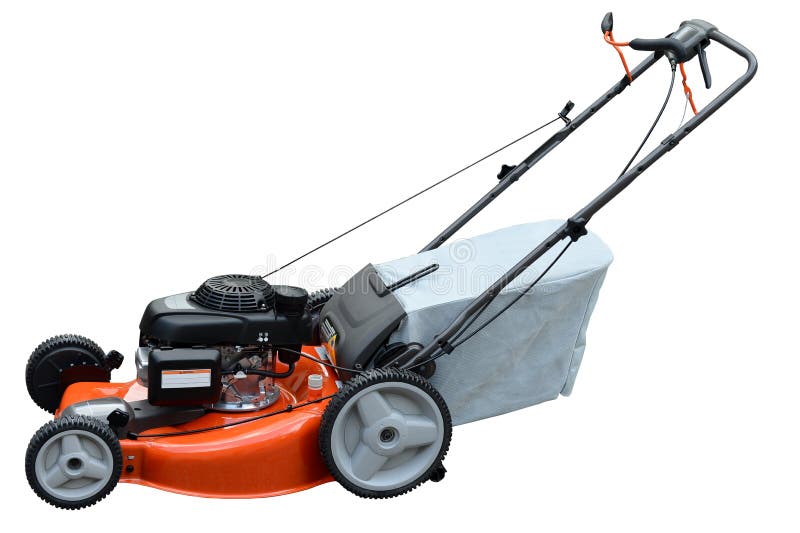 Lawn Mower stock photo