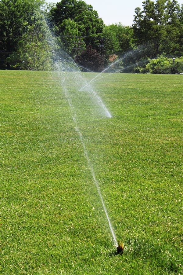 Lawn Sprinklers stock images