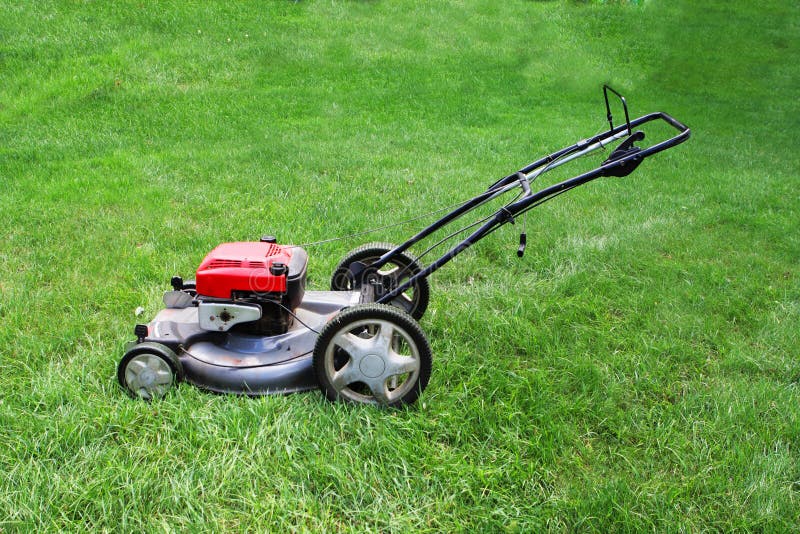 Lawnmower stock photo. Image of commercial, industry - 17214336