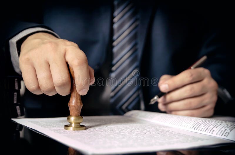 Lawyer or attorney at notary public office stock photo Lawyer or attorney at notary public office stock photo