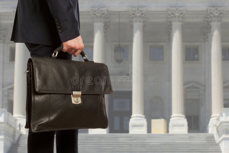 The Lawyer with a Briefcase Stock Image Image of stairs, lawyer 63438393