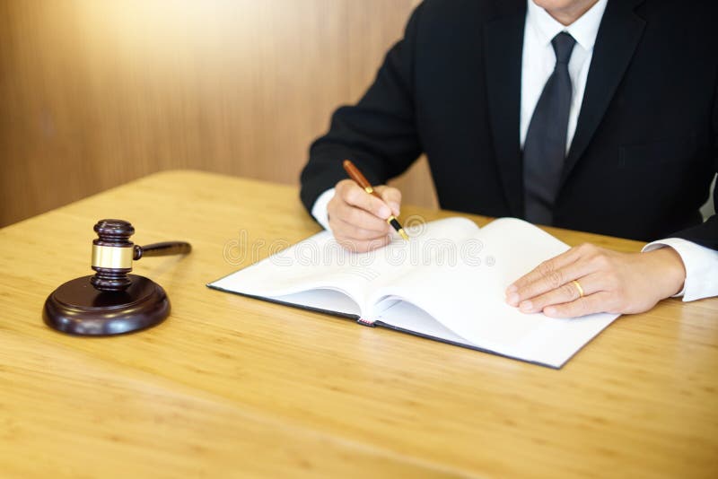 lawyer or judge work in the office with gavel stock photos lawyer or judge work in the office with gavel stock photos