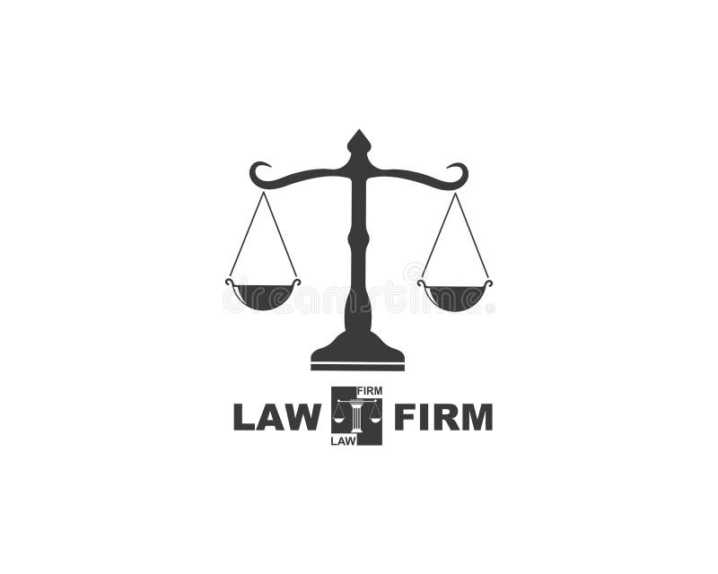 Lawyer Logo Vector Template Design Stock Vector - Illustration of ...
