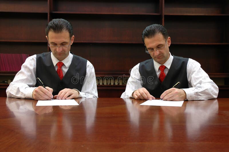 Clones of lawyer singing contract. Clones of lawyer singing contract