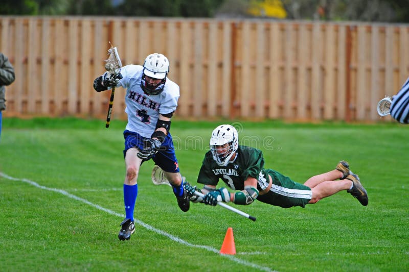 Lacrosse falling editorial image. Image of exercise, uniform 19148730