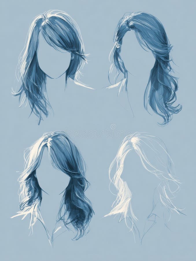 Simple Elegant Styles Wet Hair Stock Photos Free Royalty Free Stock