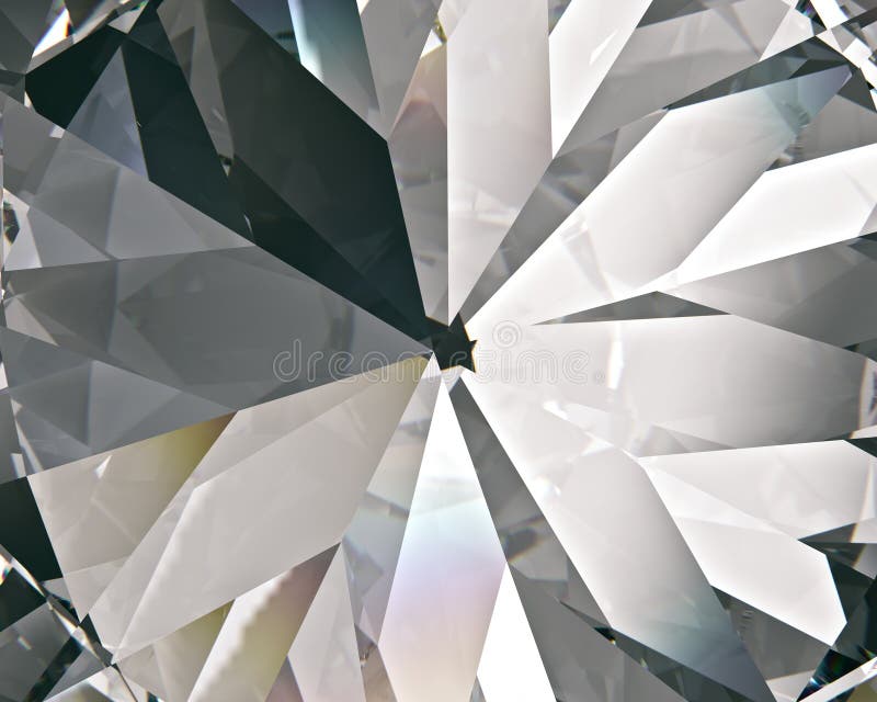 Realistic diamond with caustic close up texture, 3D illustration. vector illustration Realistic diamond with caustic close up texture, 3D illustration. vector illustration