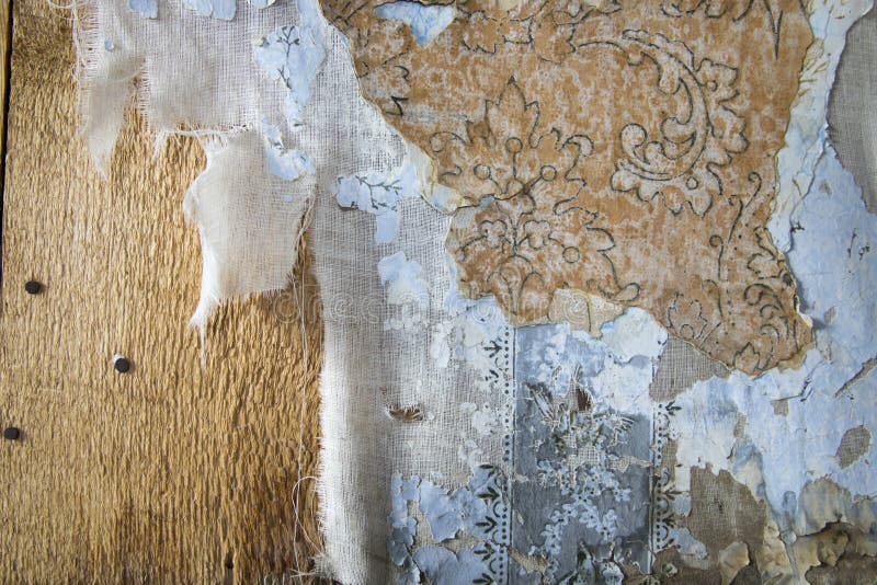 Layers of peeling wallpaper, Bodie, California royalty free stock photo Layers of peeling wallpaper, Bodie, California royalty free stock photo